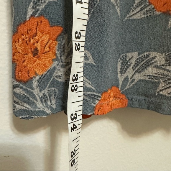RVCA Blue and Orange Floral Dress - Picture 10 of 10